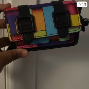 Colorful Geometric Crossbody Bag